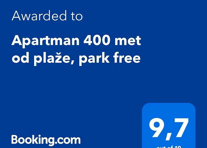 Valkane, 400 Met Od Plaze, Park Free アパート